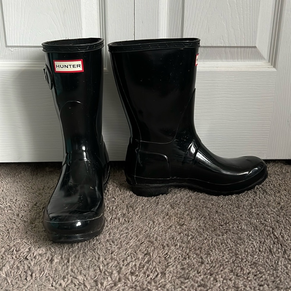 Calf Height Hunter Boots